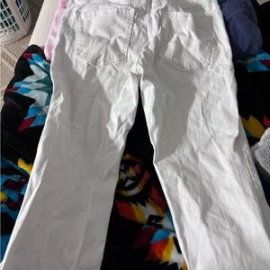 Nine West Cream Denim Jeans